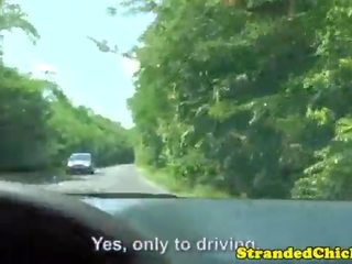 Hitchhiking divinity बकवास sher महबूबा में कार